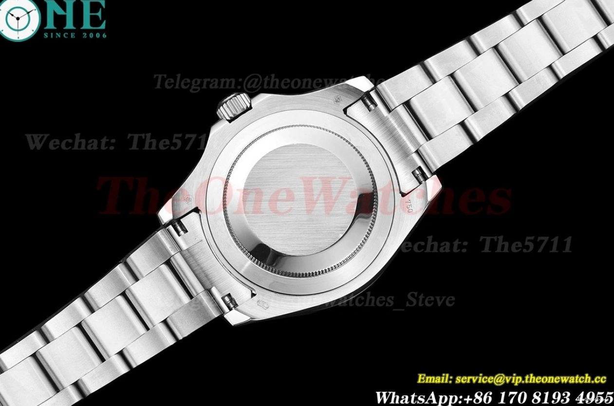 SS Blue MY8215 40mm SS Dot Yacht-Master GDF 126622 0106